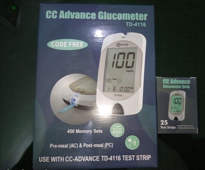 CC Advance Gluco-Meter TD-4116 in Pakistan – Best Price - Image 2