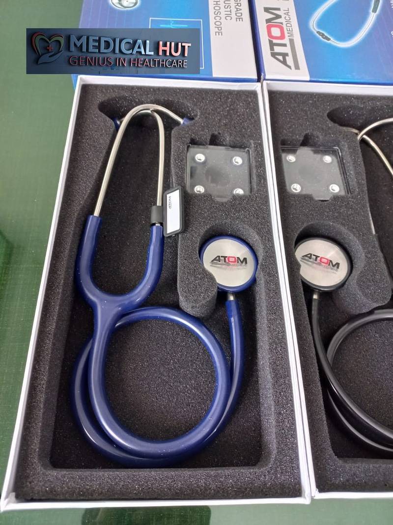 Atom Classic Dual Head Stethoscope in Pakistan - Image 2