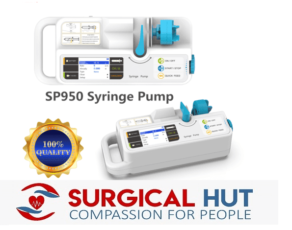 CONTEC SP950 Syringe Pump with 2.8'' LCD – Precision Flow