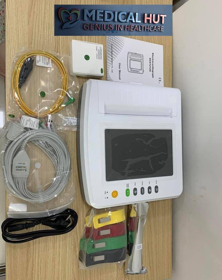 12-Channel Digital Touch ECG Machine for Accurate Diagnosis