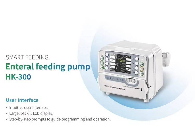 Portable Enteral Feeding & IV Infusion Pump – Easy-to-Use Syringe Pump - Image 2