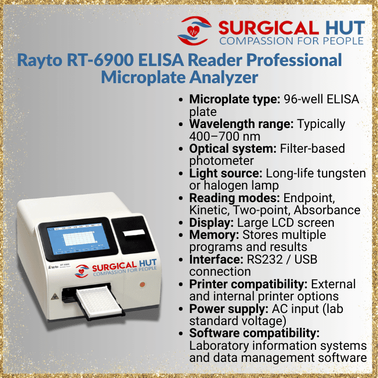 Rayto RT-6900 ELISA Reader
