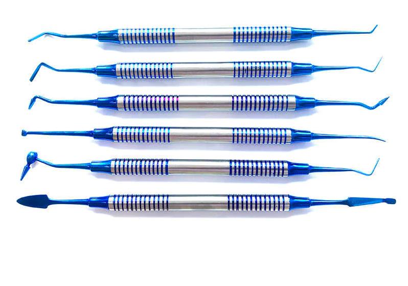 Dental Composite Filling Set - Composite Filling Instruments Set  6 PCS - Filling Instruments Kit